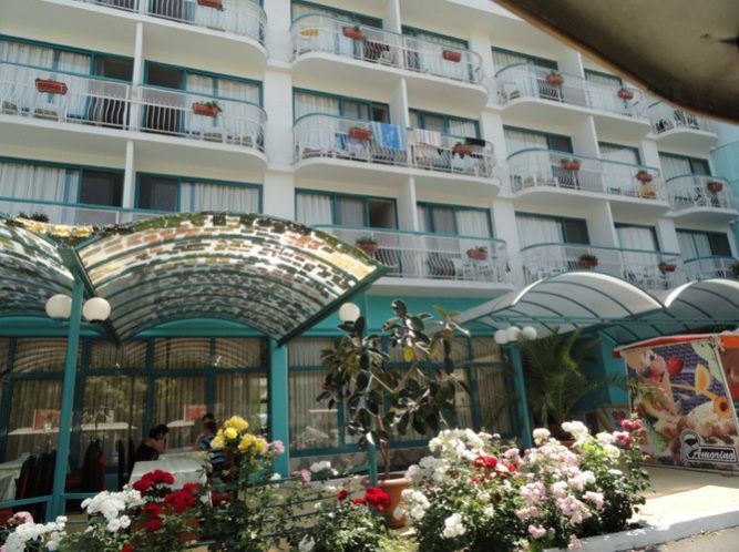 Zefir Hotel Napospart Kültér fotó