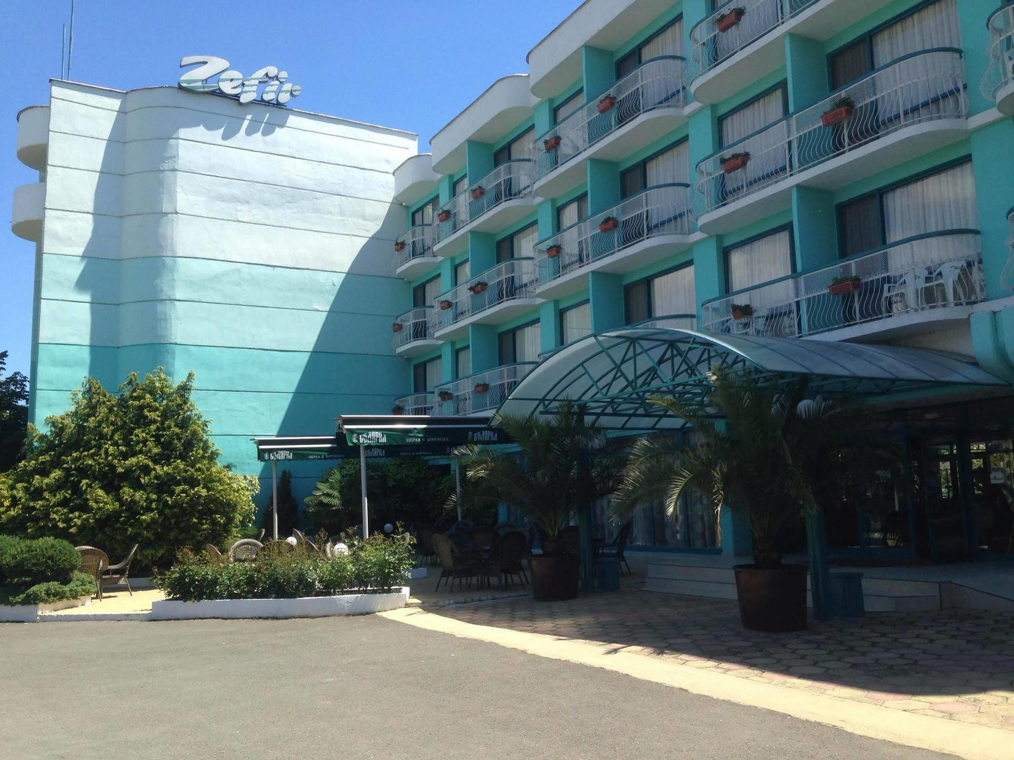 Zefir Hotel Napospart Kültér fotó