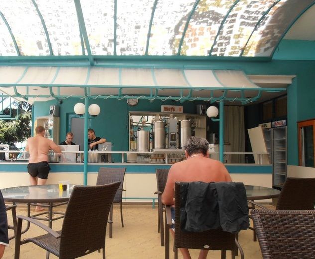 Zefir Hotel Napospart Kültér fotó